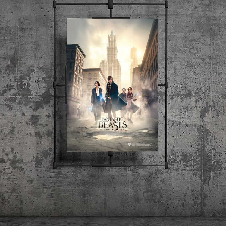 Harry Potter - Wizarding World Poster - Fantastik Canavarlar Nelerdir Nerede Bulunurlar 3 A3
