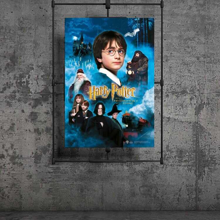 Harry Potter - Wizarding World Poster - Felsefe Taşı Afiş A3
