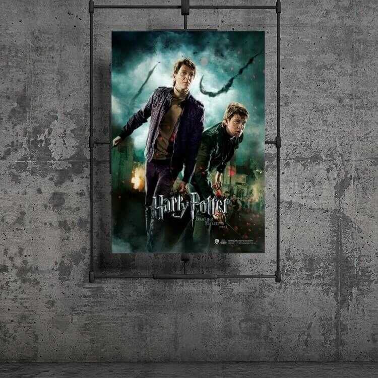 Harry Potter - Wizarding World Poster - Ölüm Yadigarları P.2 Bill Weasley A3
