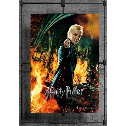 Harry Potter - Wizarding World Poster - Ölüm Yadigarları P.2 Draco Malfoy A3