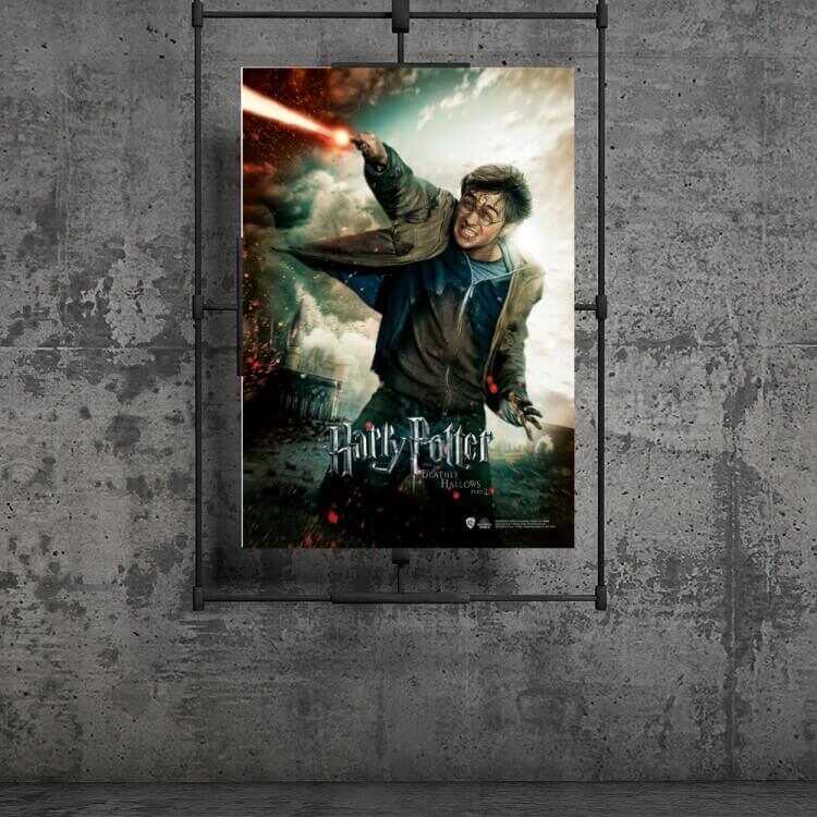 Harry Potter - Wizarding World Poster - Ölüm Yadigarları P.2 Harry2 B.