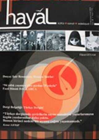 Hayal Kültür Sanat Edebiyat Dergisi Sayı: 28 Ocak-Şubat-Mart 2009