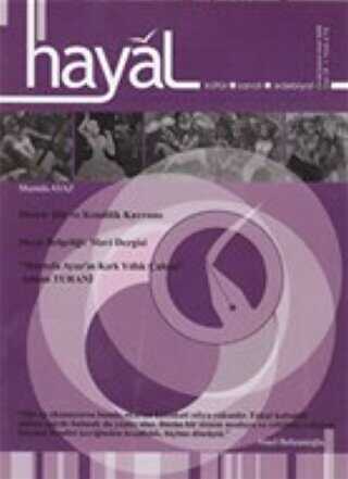 Hayal Kültür Sanat Edebiyat Dergisi Sayı: 24 - Hayal Yayınları