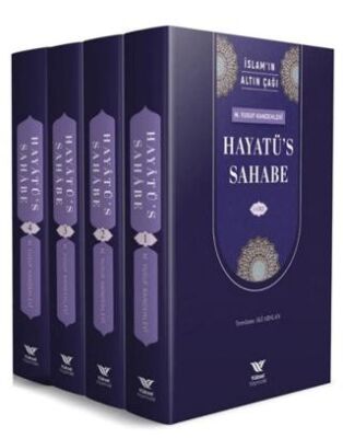 Hayatus Sahabe Küçük Boy 4 Cilt Takım - İslam`ın Altın Çağı - 1