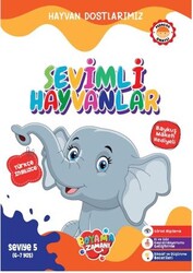 Hayvan Dostlarımız – Sevimli Hayvanlar Seviye 5 - Boyama Zamanı
