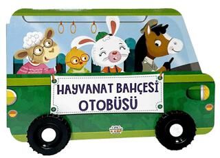 Hayvanat Bahçesi Otobüsü Tekerlekli Kitaplar - 1