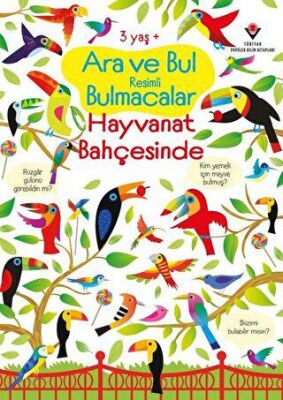 Hayvanat Bahçesinde - Ara ve Bul Resimli Bulmacalar - 1
