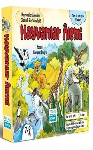 Hayvanlar Alemi Seti 10 Kitap Takım - Talas Yayınları