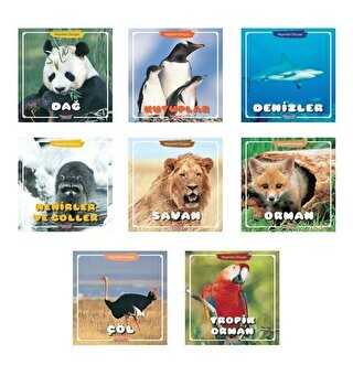 Hayvanlar Dünyası Serisi 8 Kitap Takım
