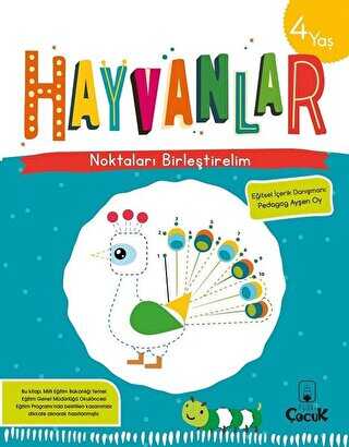 Hayvanlar - Noktaları Birleştirelim 4 Yaş - 1