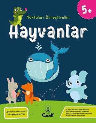 Hayvanlar - Noktaları Birleştirelim 5 Yaş - 1