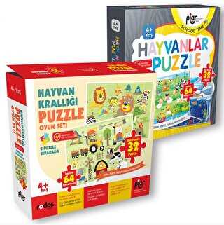 Piar Kids - Hayvanlar Puzzle Seti