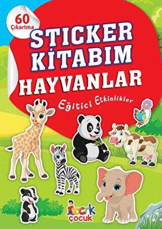 Hayvanlar - Sticker Kitabım