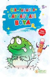 Hayvanları Boya-2 Çiz-Tamamla - Pırıltı Kitapları - Erkam