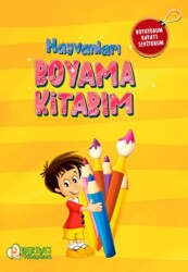 Hayvanları Boyama Kitabım - Pırıltı Kitapları - Erkam