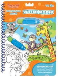 Hayvanlarla Alfabe - Yeni Water Magic - Yumurcak Yayınları