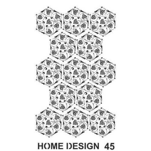 Artebella Home Design Stencil 35×50 Cm Hds45