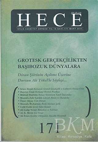 Hece Aylık Edebiyat Dergisi Sayı: 171 - Hece Dergisi