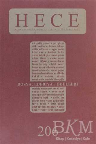 Hece Aylık Edebiyat Dergisi Sayı: 206 - Hece Dergisi