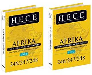 Hece Aylık Edebiyat Dergisi Sayı: 34 - Afrika Özel Sayısı 246-247-248 2 Cilt Takım Ciltsiz