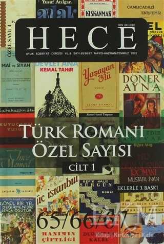 Hece Aylık Edebiyat Dergisi Sayı: 4 - Türk Romanı Özel Sayısı 65-66-67 2 Cilt Takım Ciltsiz