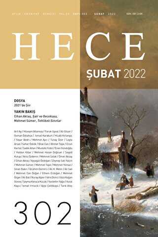 Hece Dergisi Sayı: 302 Şubat 2022 - Hece Dergisi