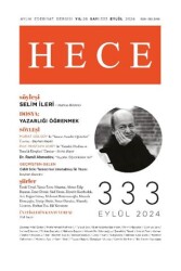 Hece Dergisi - Sayı: 333 Eylül 2024 - Hece Dergisi
