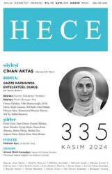 Hece Dergisi - Sayı 335 Kasım 2024 - Hece Dergisi