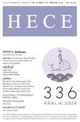 Hece Dergisi - Sayı 336 Aralık 2024 - Hece Dergisi