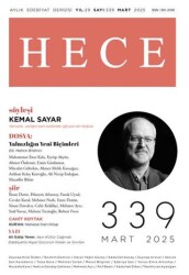 Hece Dergisi - Sayı 339 Mart 2025 - Hece Dergisi