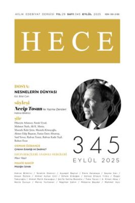 Hece Dergisi - Sayı 345 Eylül 2025 - 1