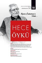 Hece Öykü Dergisi Sayı: 112 Ağustos - Eylül 2022 - Hece Dergisi