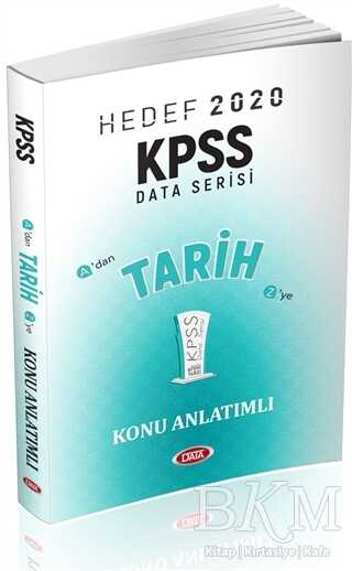 Data Yayınları Hedef 2020 KPSS Tarih Konu Anlatımlı - Data Yayınları