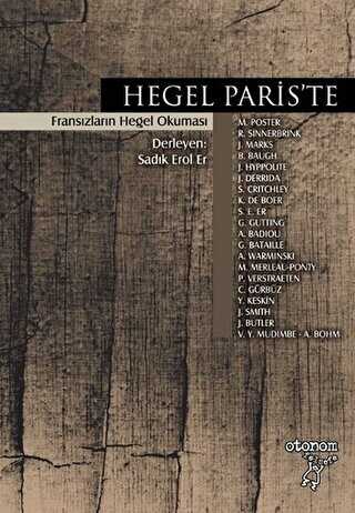 Hegel Paris’te - Otonom Yayıncılık