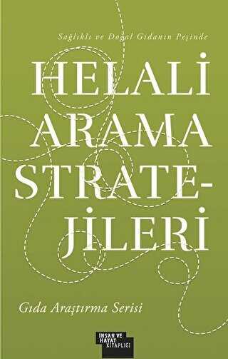 Helali Arama Stratejileri - İnsan ve Hayat Kitaplığı