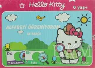 Hello Kitty Alfabeyi Öğreniyorum 58 Parça Puzzle
