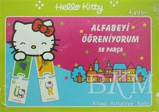 Hello Kitty Alfabeyi Öğreniyorum 58 Parça Puzzle