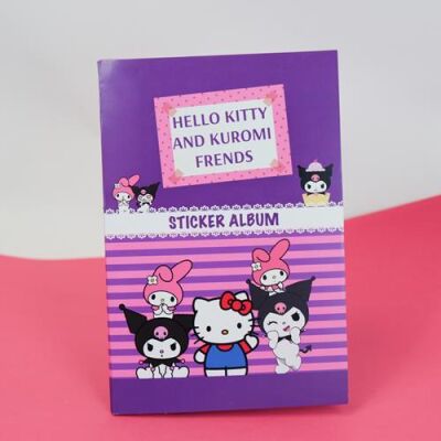 Hello Kitty ve Kuromi Sticker Albümü - 1