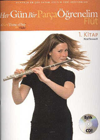 Her Gün Bir Parça Öğrenelim - Flüt 1. Kitap - Porte Müzik Eğitim Merkezi