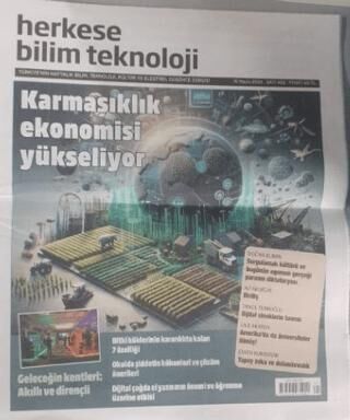 Herkese Bilim Teknoloji Dergisi 16 Mayıs 2024 - 1