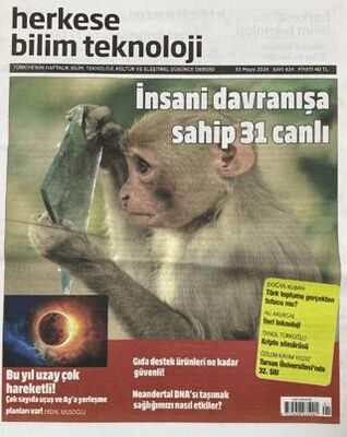 Herkese Bilim Teknoloji Dergisi 30 Mayıs 2024 - 1