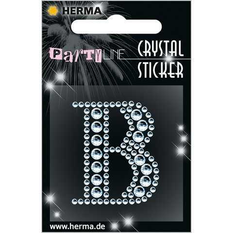 Herma Kristal Etiket Harf B