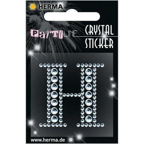 Herma Kristal Etiket Harf H