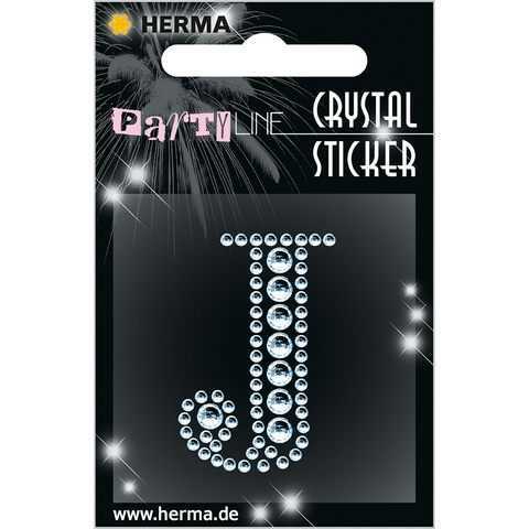 Herma Kristal Etiket Harf J