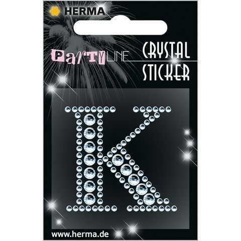 Herma Kristal Etiket Harf K