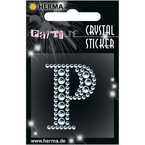 Herma Kristal Etiket Harf P