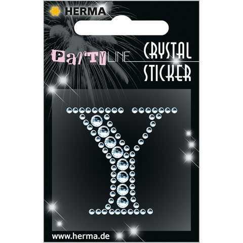 Herma Kristal Etiket Harf Y