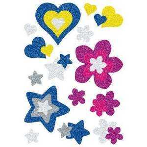 Herma Magic Etiket Glittery Kalp Ve Çiçekler 