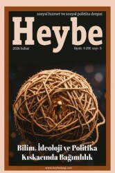 Heybe Sosyal Hizmet ve Sosyal Politika Dergisi Sayı: 9 - Nika Yayınevi
