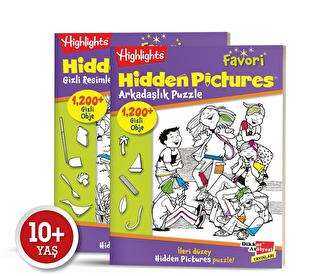Favori Hidden Pictures 2`li Set - Dikkat Atölyesi Yayınları